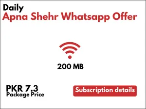 Jazz Apna Shehr Whatsapp Offer